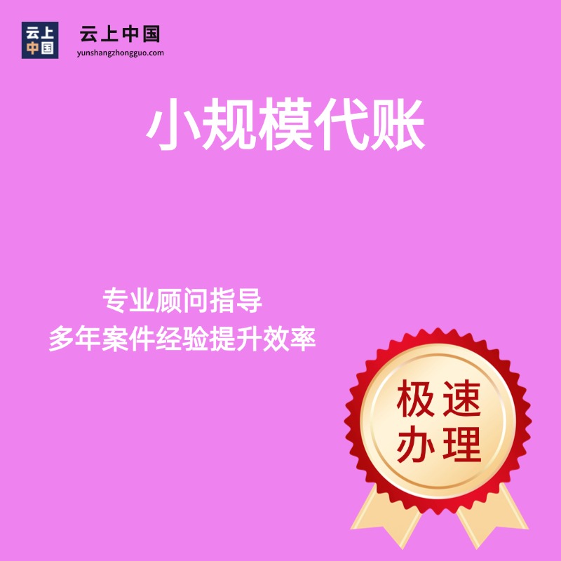 小规模代账